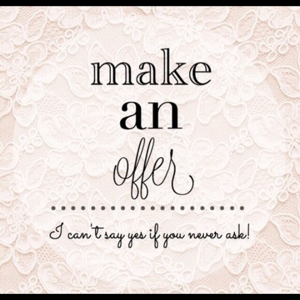 Please make me an offer :)